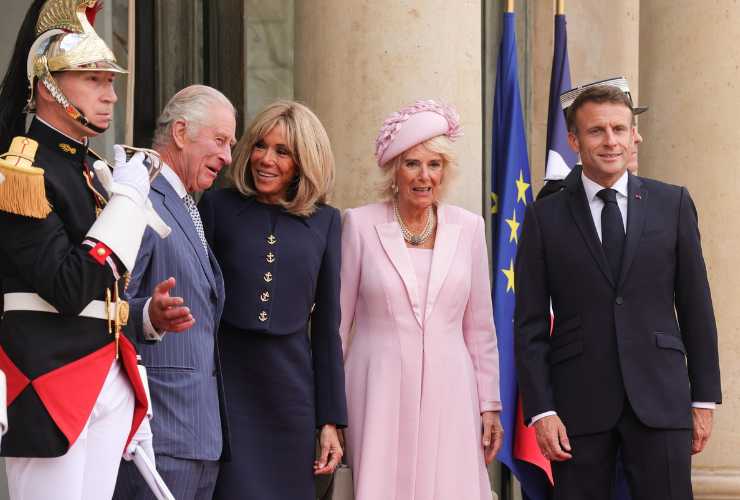 Carlo Camilla visita Presidente della Francia