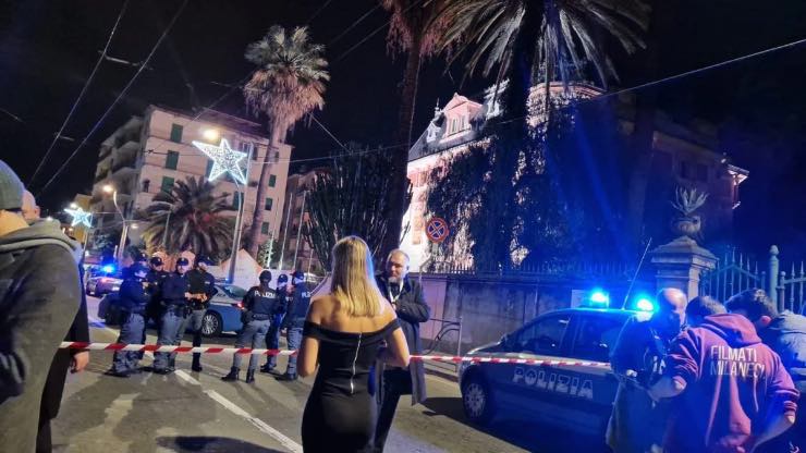 Allarme bomba a Sanremo