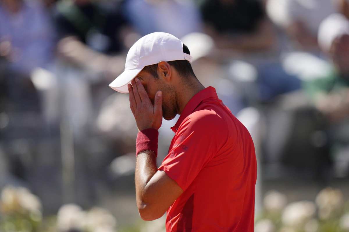 Djokovic out, annuncio shock