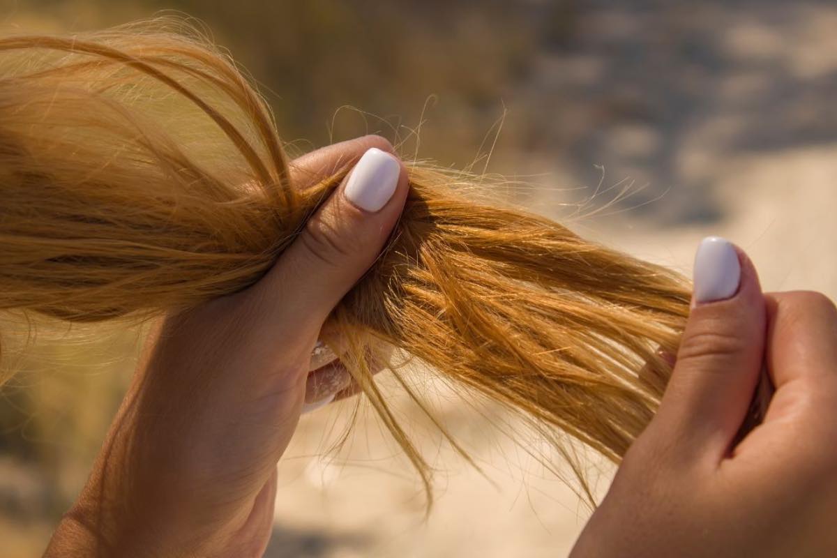 Capelli rovinati in estate